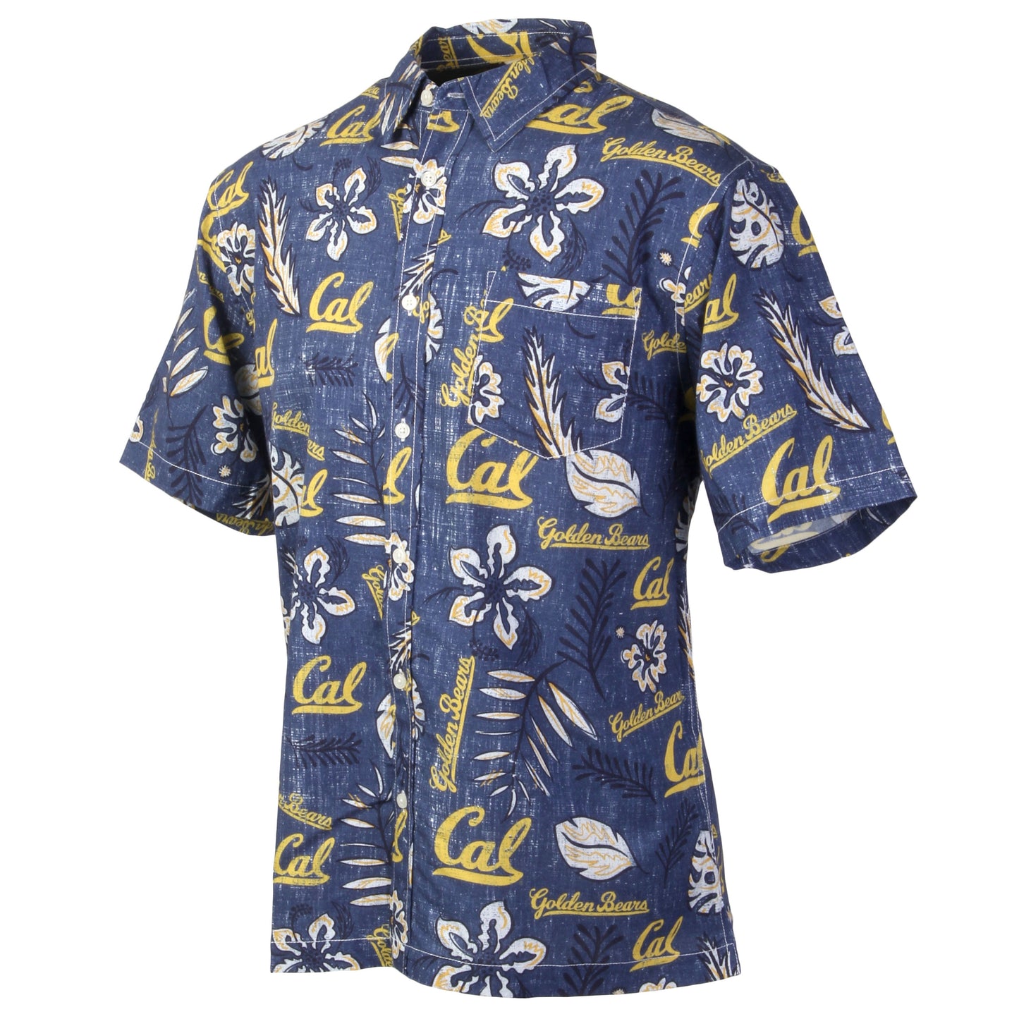 California Golden Bears Men's Vintage Floral Shirt