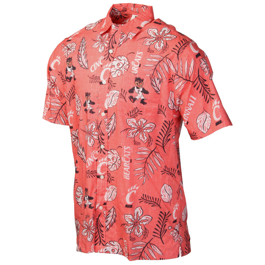 Cincinnati Bearcats Men's Vintage Floral Shirt