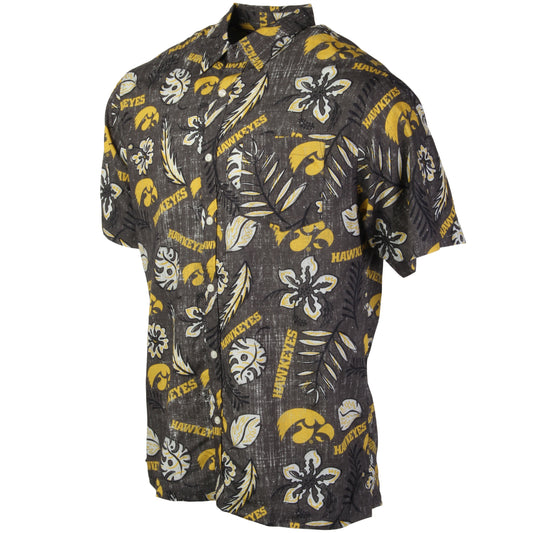 Iowa Hawkeyes Men's Vintage Floral Shirt