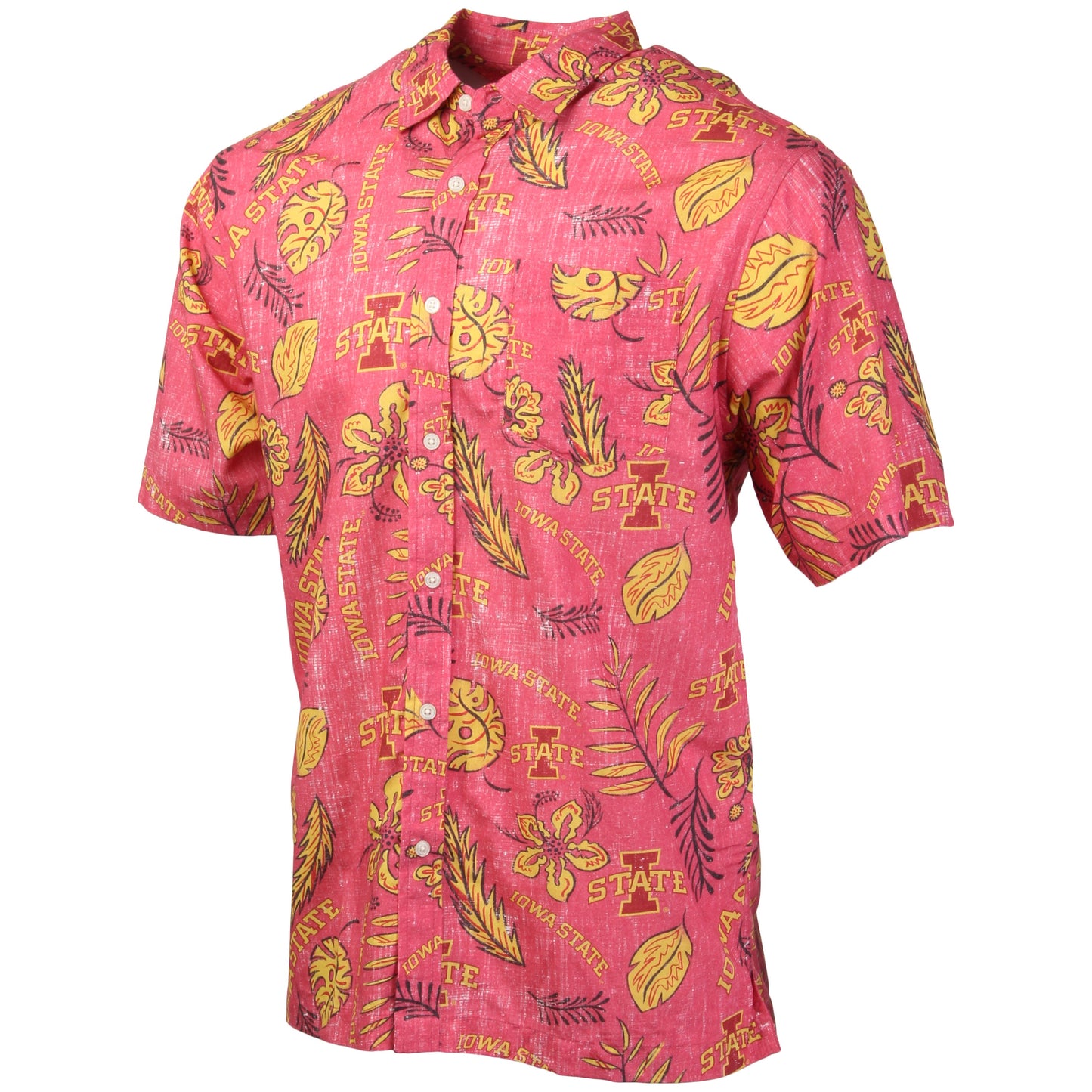 Iowa State Cyclones Men's Vintage Floral Shirt