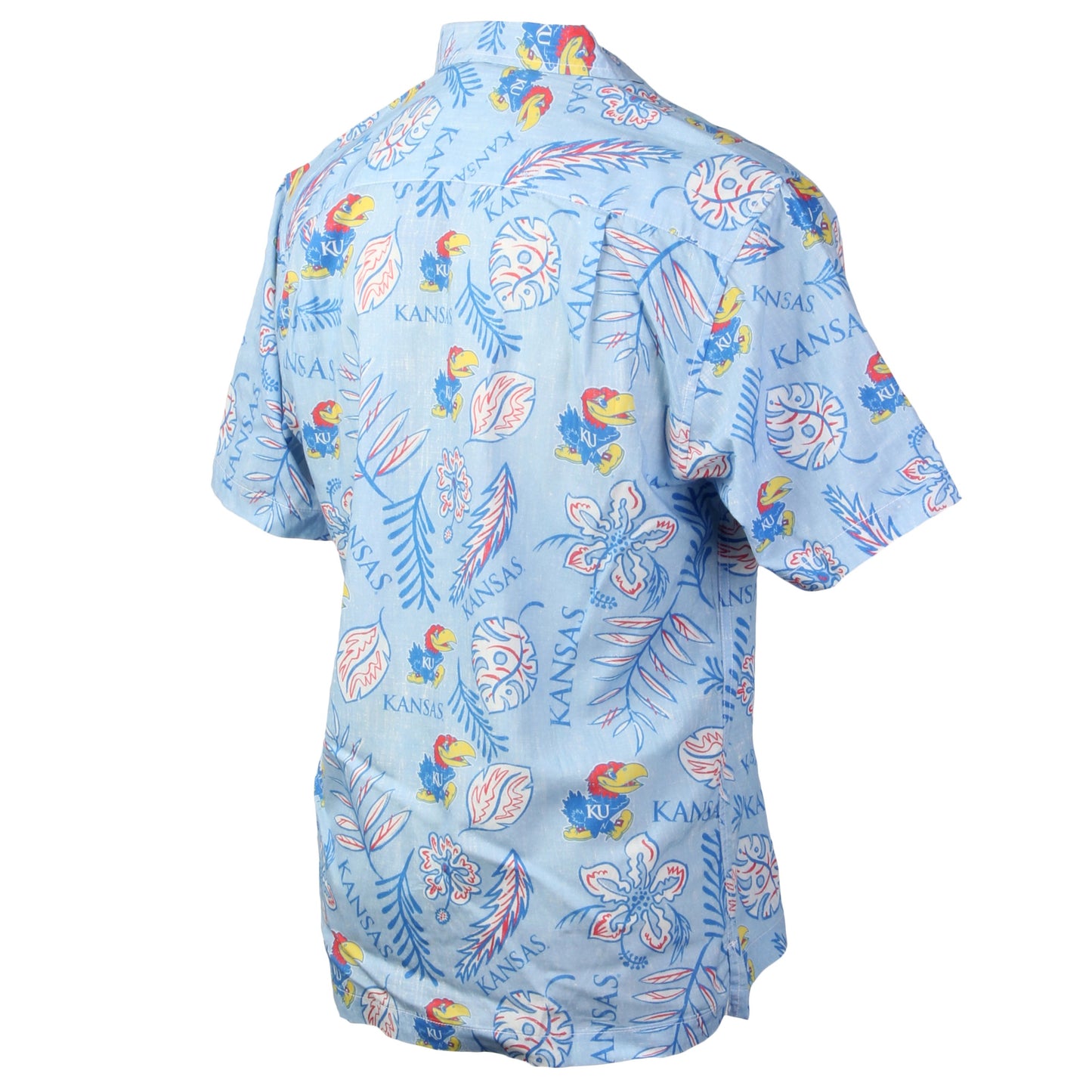 Kansas Jayhawks Men's Vintage Floral Shirt