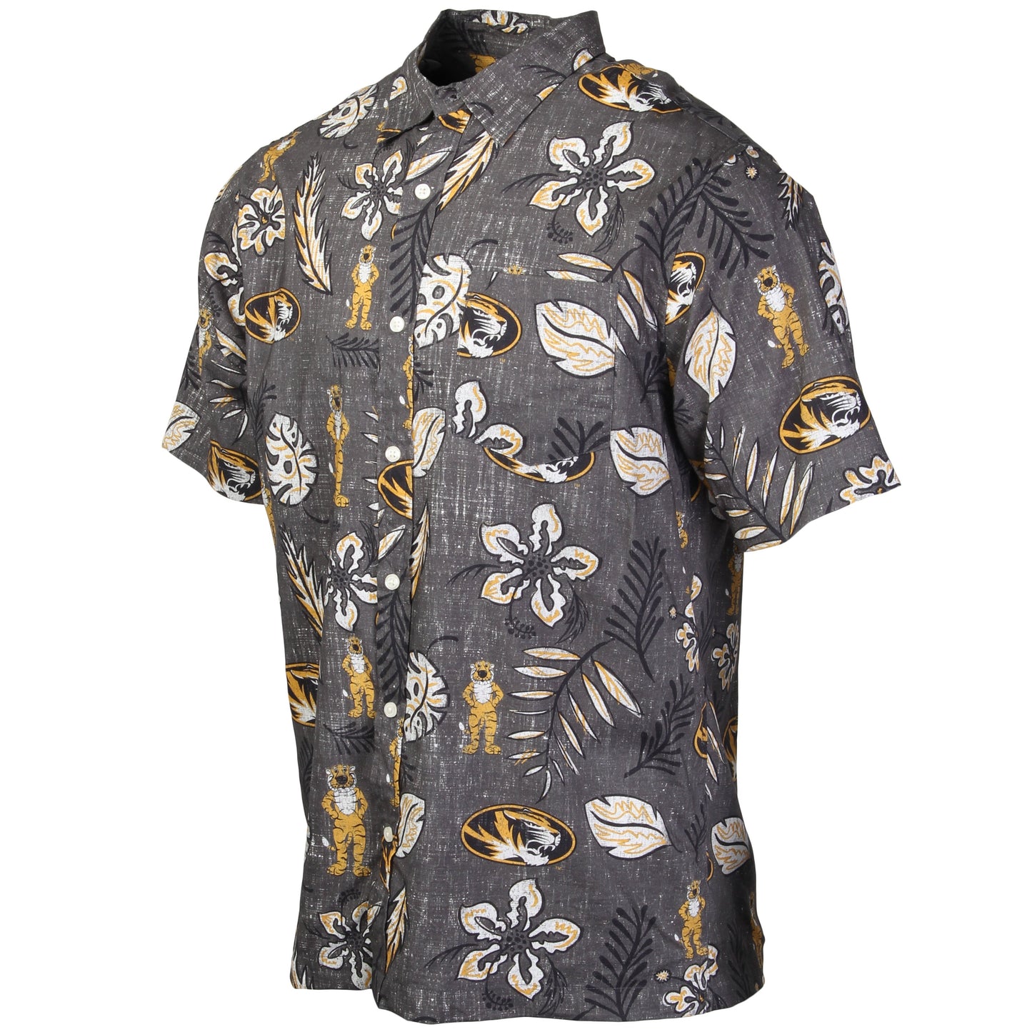 Missouri Tigers Men's Vintage Floral Shirt