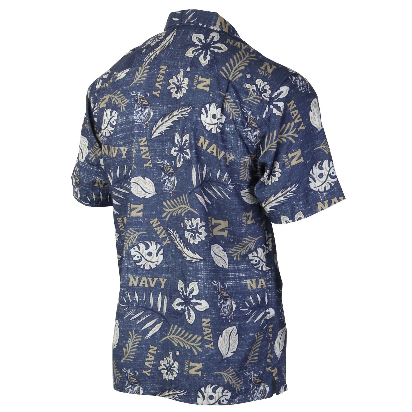 Naval Academy Midshipmen Men's Vintage Floral Shirt