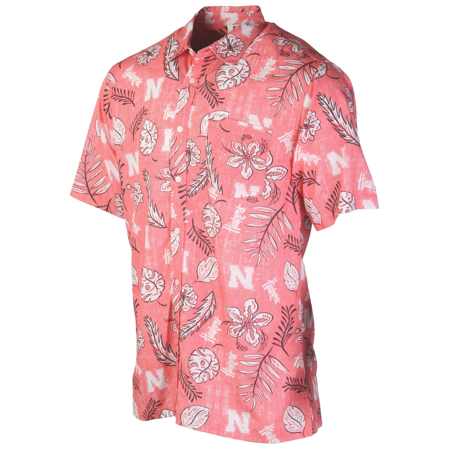 Nebraska Cornhuskers Men's Vintage Floral Shirt