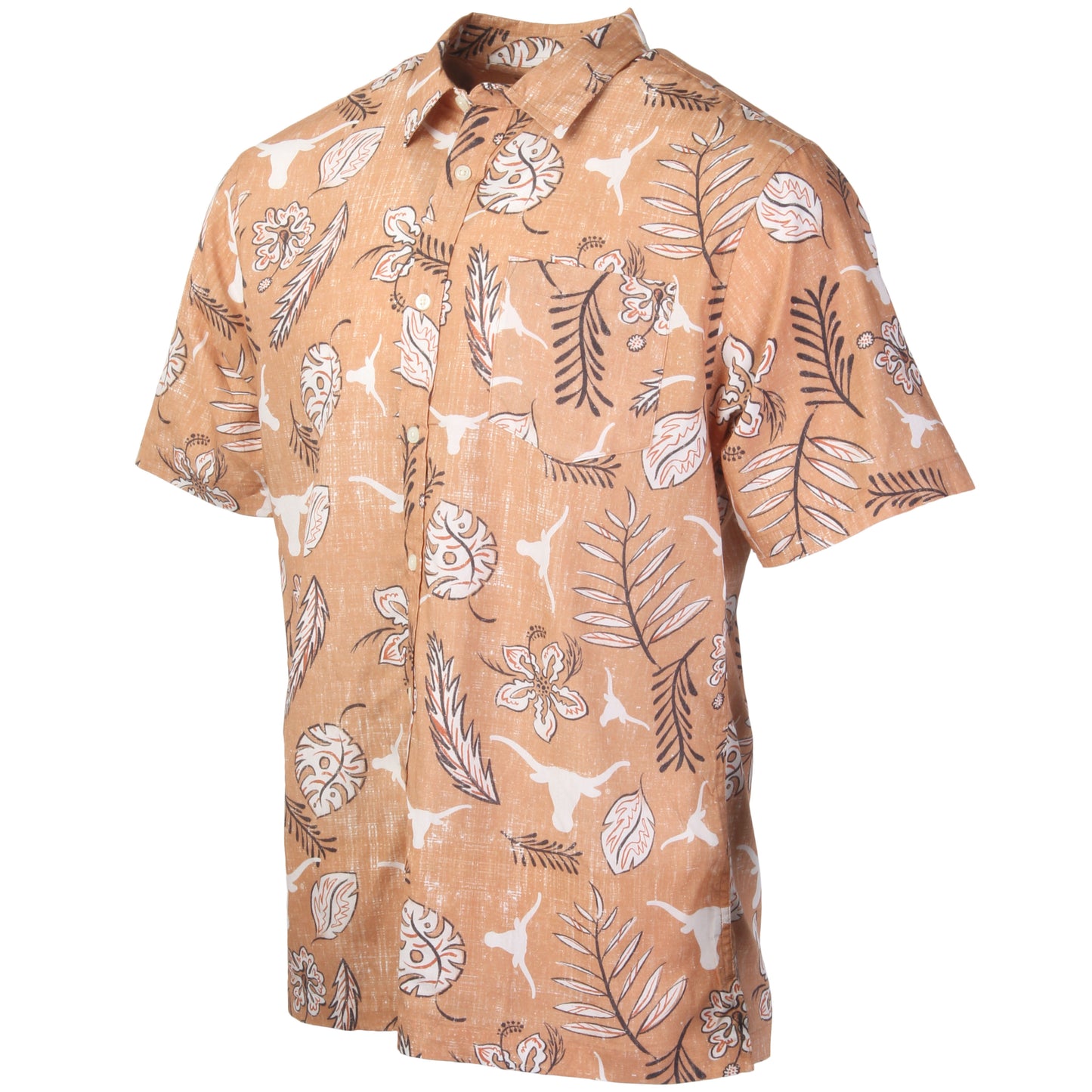 Texas Longhorns Men's Vintage Floral Shirt