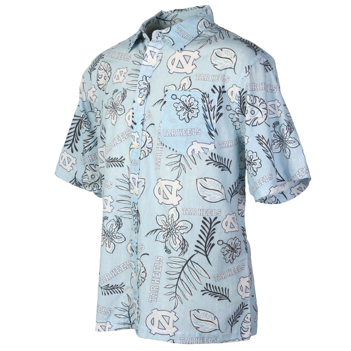 North Carolina Tar Heels Men's Vintage Floral Shirt