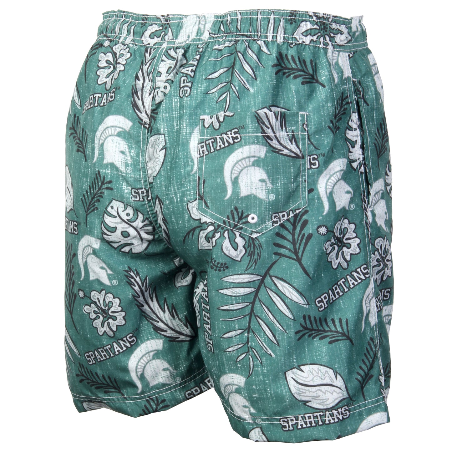 Michigan State Spartans Men's Vintage Swim Trunk