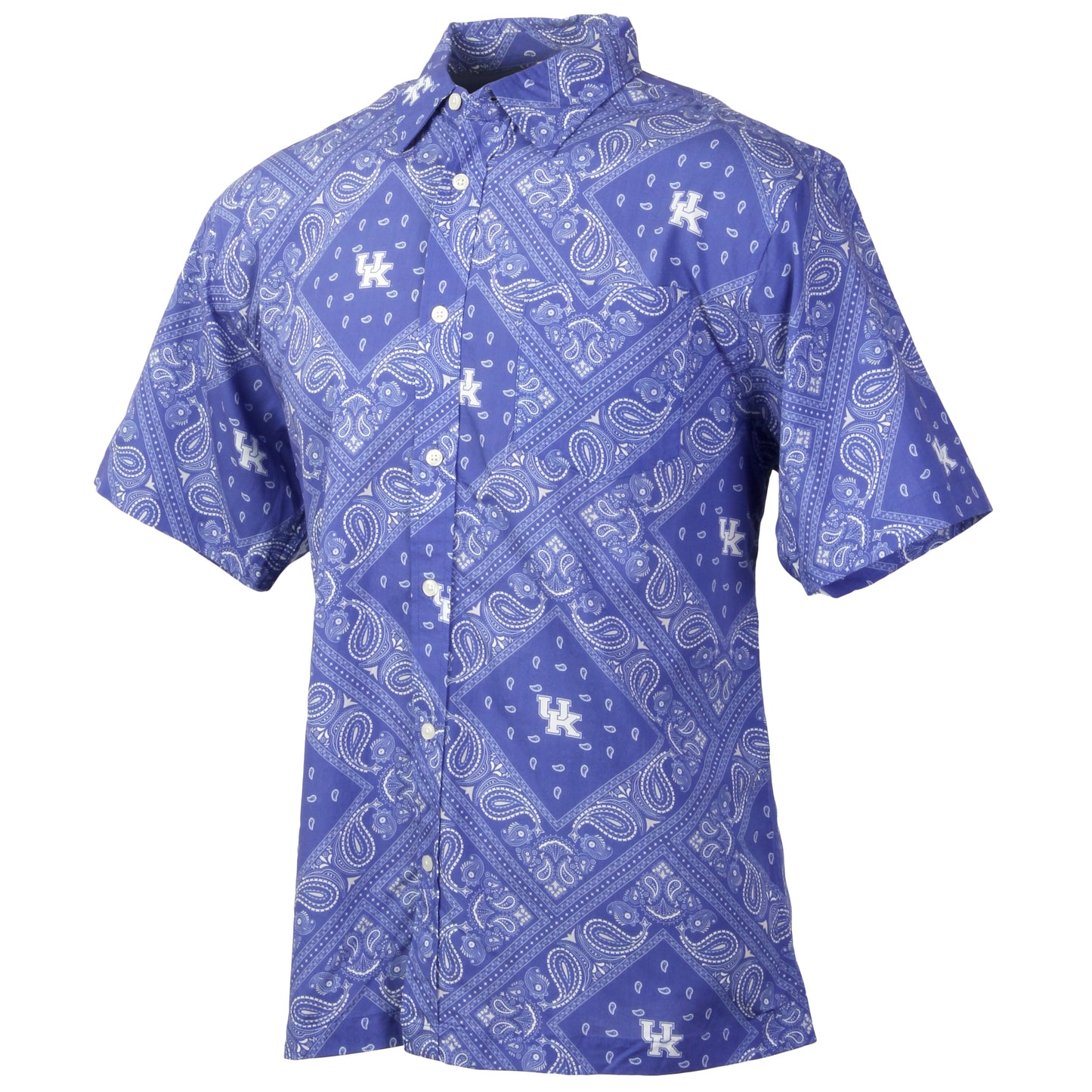 Kentucky Wildcats Men's Bandana Paisley Shirt