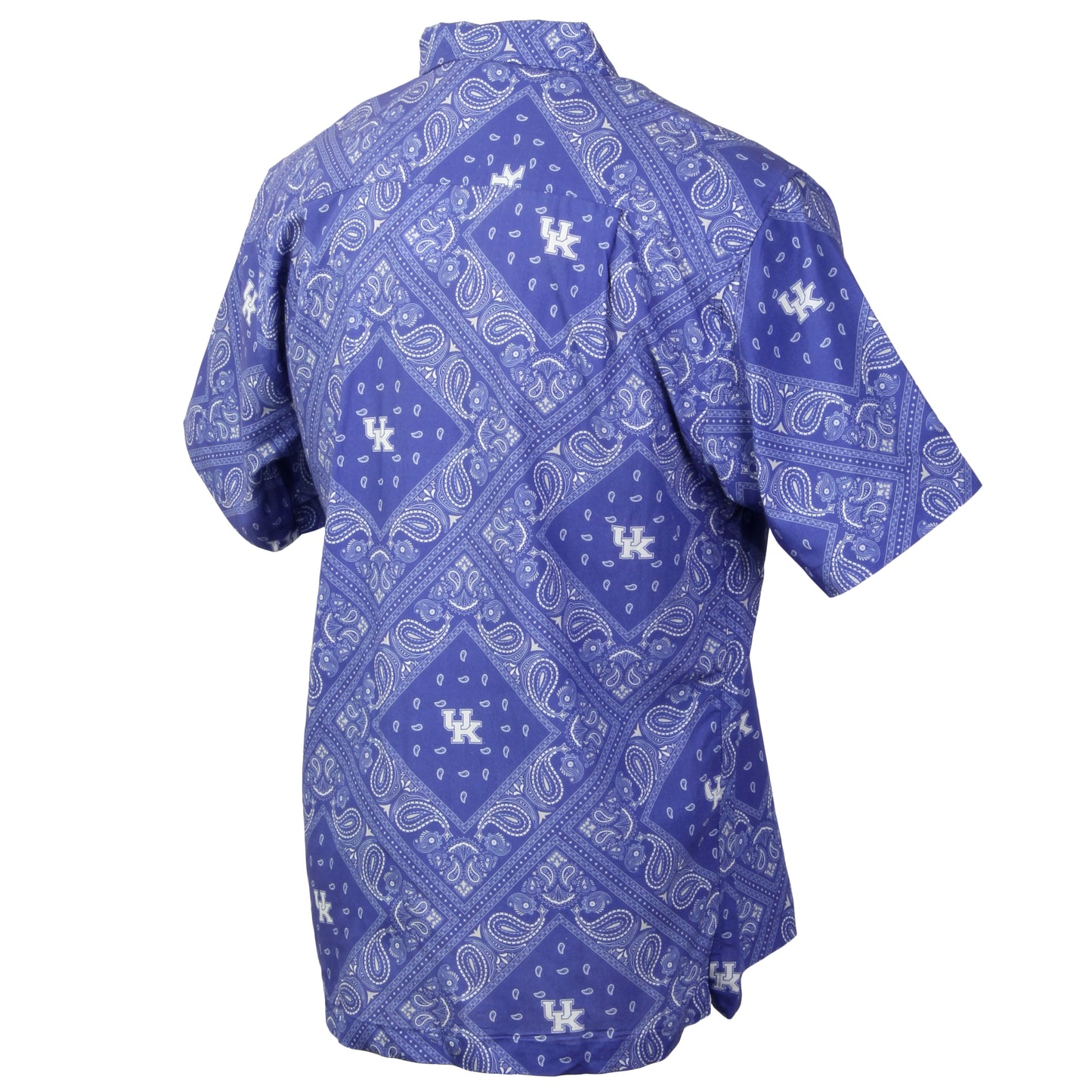 Kentucky Wildcats Men's Bandana Paisley Shirt