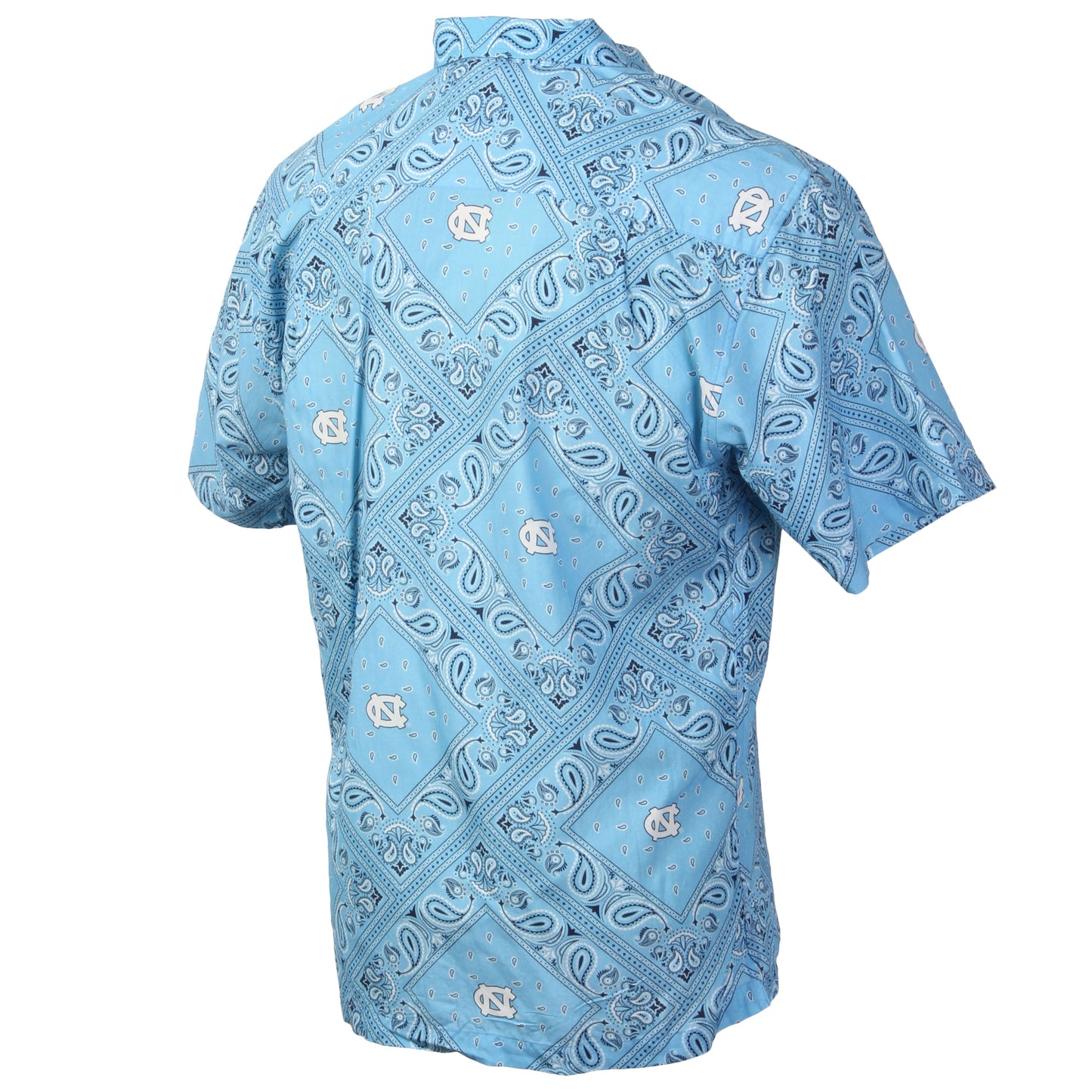 North Carolina Tar Heels Men's Bandana Paisley Shirt