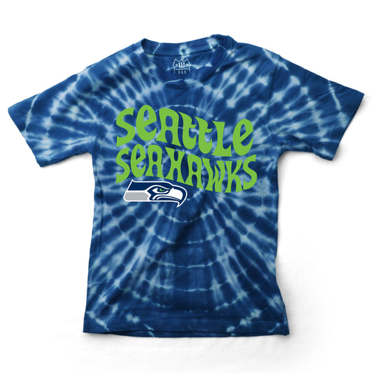 Seattle Seahawks Youth Tie Dye Tee Shirt