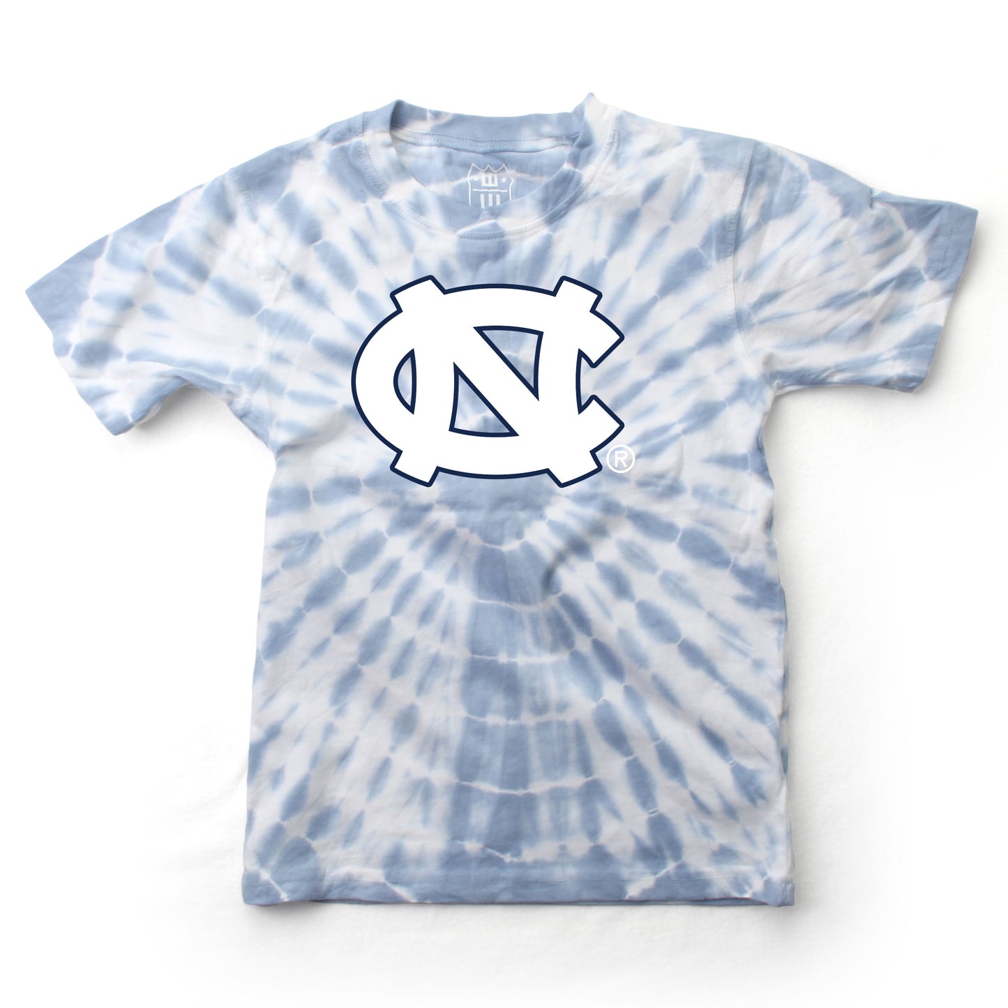 North Carolina Tar Heels Youth Circle Tie Dye SS Tee