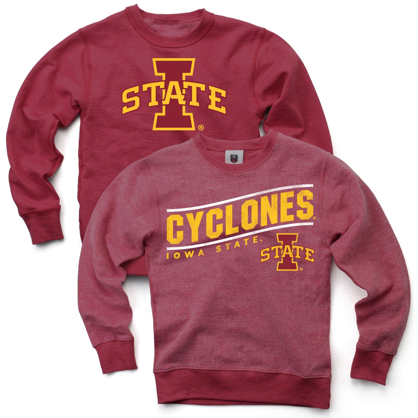 Iowa State Cyclones Youth Reversible Fleece Crew