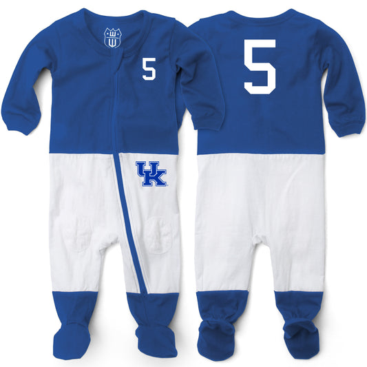 Kentucky Wildcats Infant Football PJ Footie