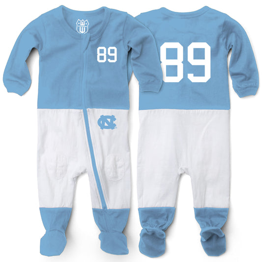 North Carolina Tar Heels Infant Football PJ Footie