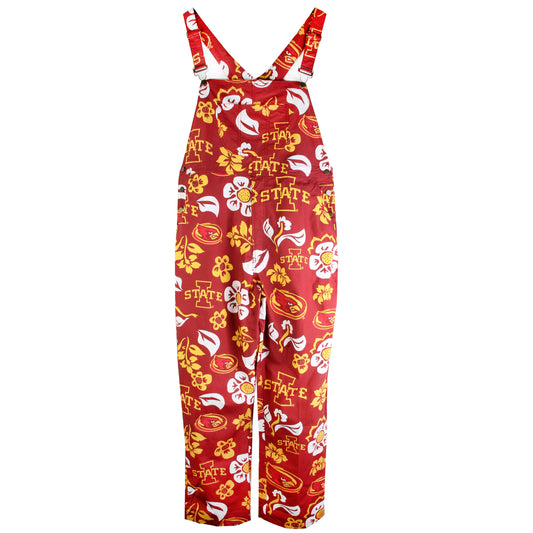 Iowa State Cyclones Men's Floral Overalls