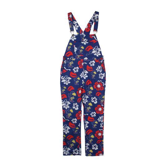 Kansas Jayhawks Men's Floral Overalls