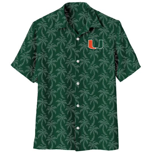 Miami Hurricanes Men's Palm SS Shirt