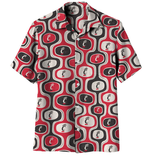 Cincinnati Bearcats Men's Cabana Short Sleeve Shirt