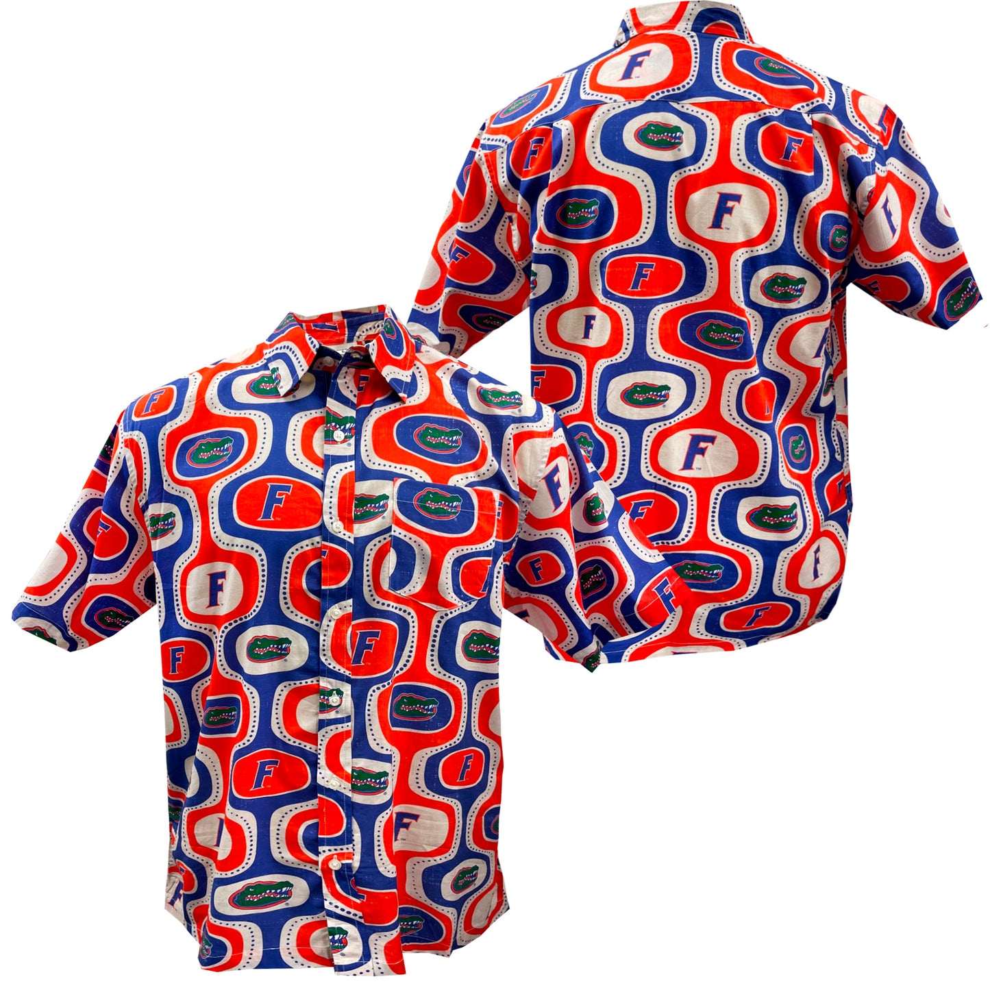 Florida Gators Men's Cabana Short Sleeve Shirt