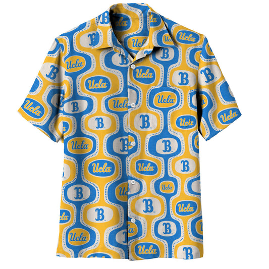 UCLA Bruins Men's Cabana Short Sleeve Shirt