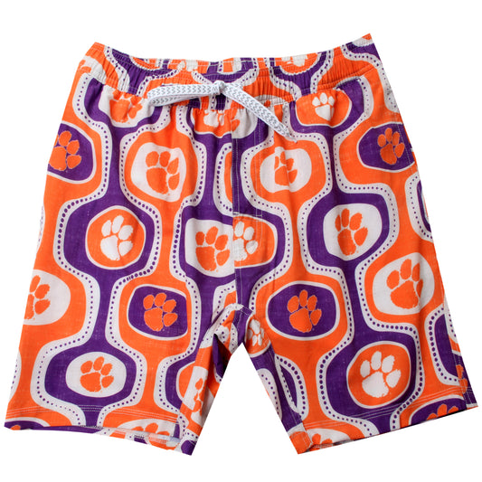 Clemson Tigers Men's Tech Swim Trunks