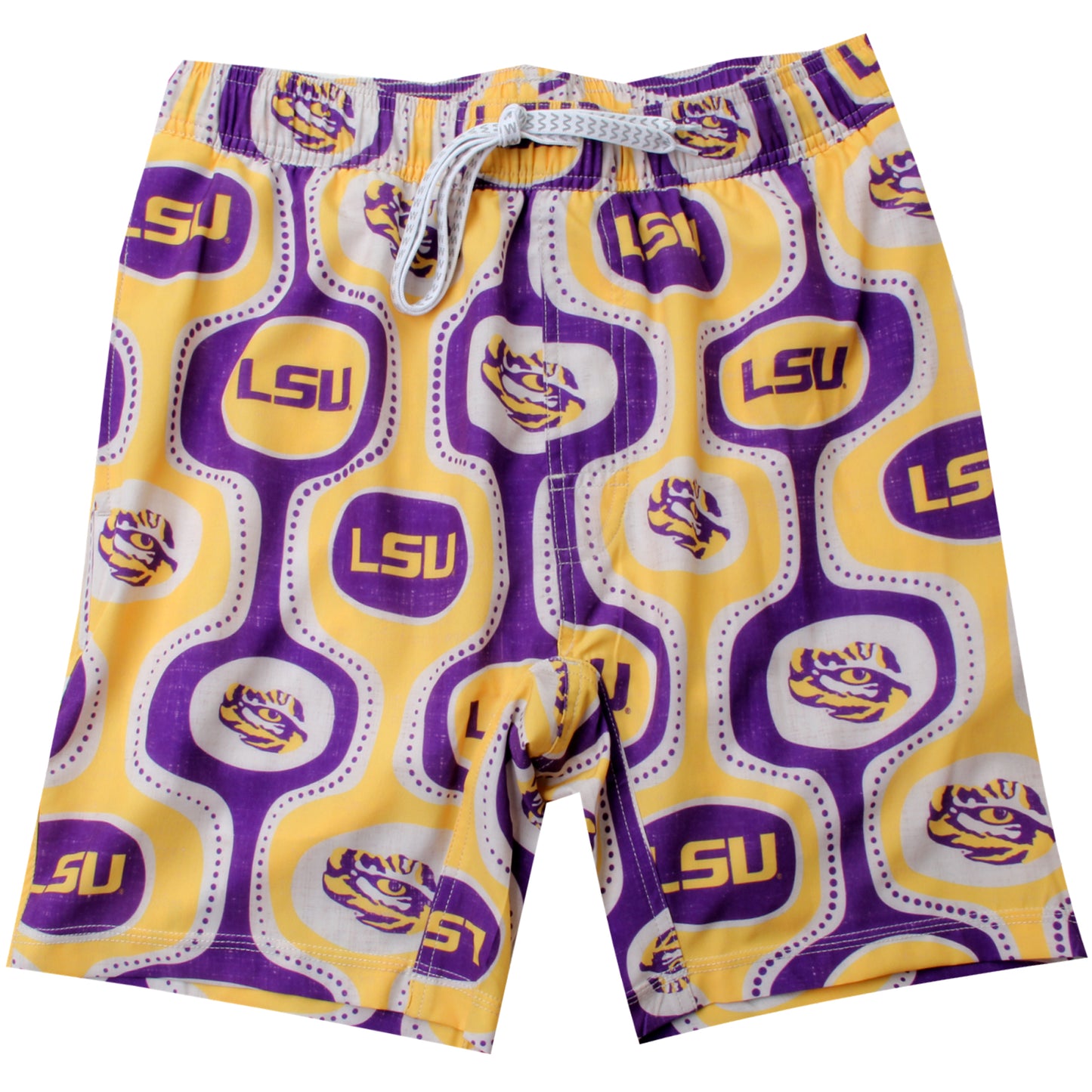 LSU Tigers Men's Tech Swim Trunks