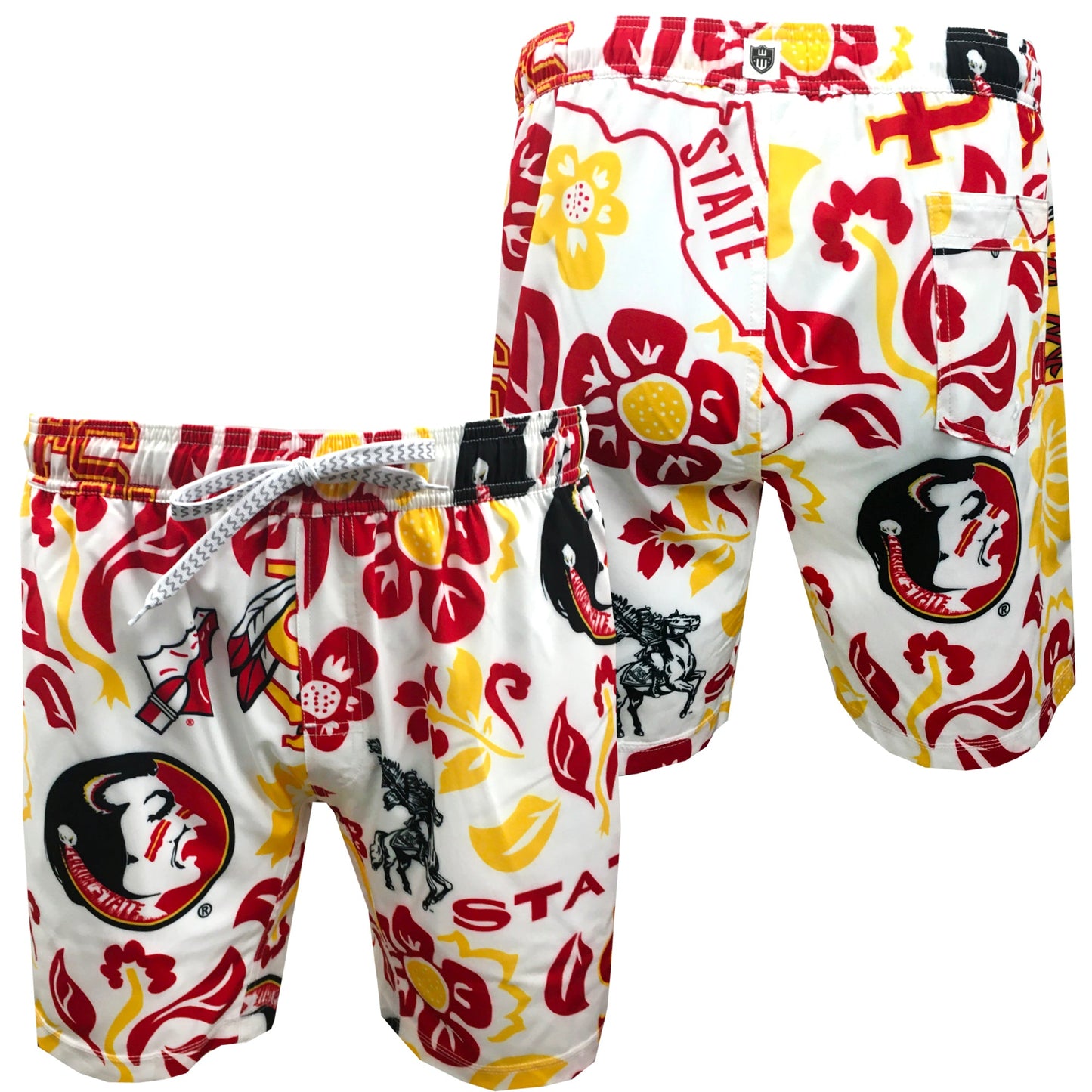 Florida State Seminoles Men's Vault Tech Swim Trunks