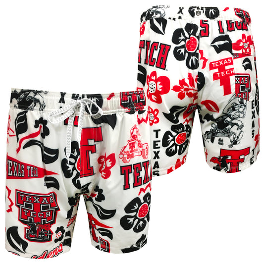 Texas Tech Red Raiders Men's Vault Tech Swim Trunks