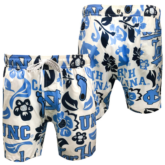 North Carolina Tar Heels Men's Vault Tech Swim Trunks