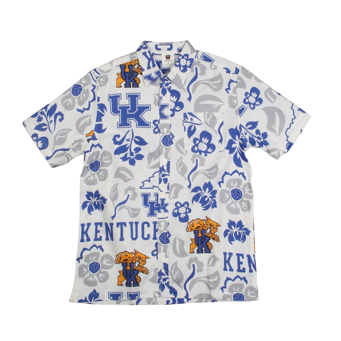 Kentucky Wildcats Men's Vault Floral Shirt