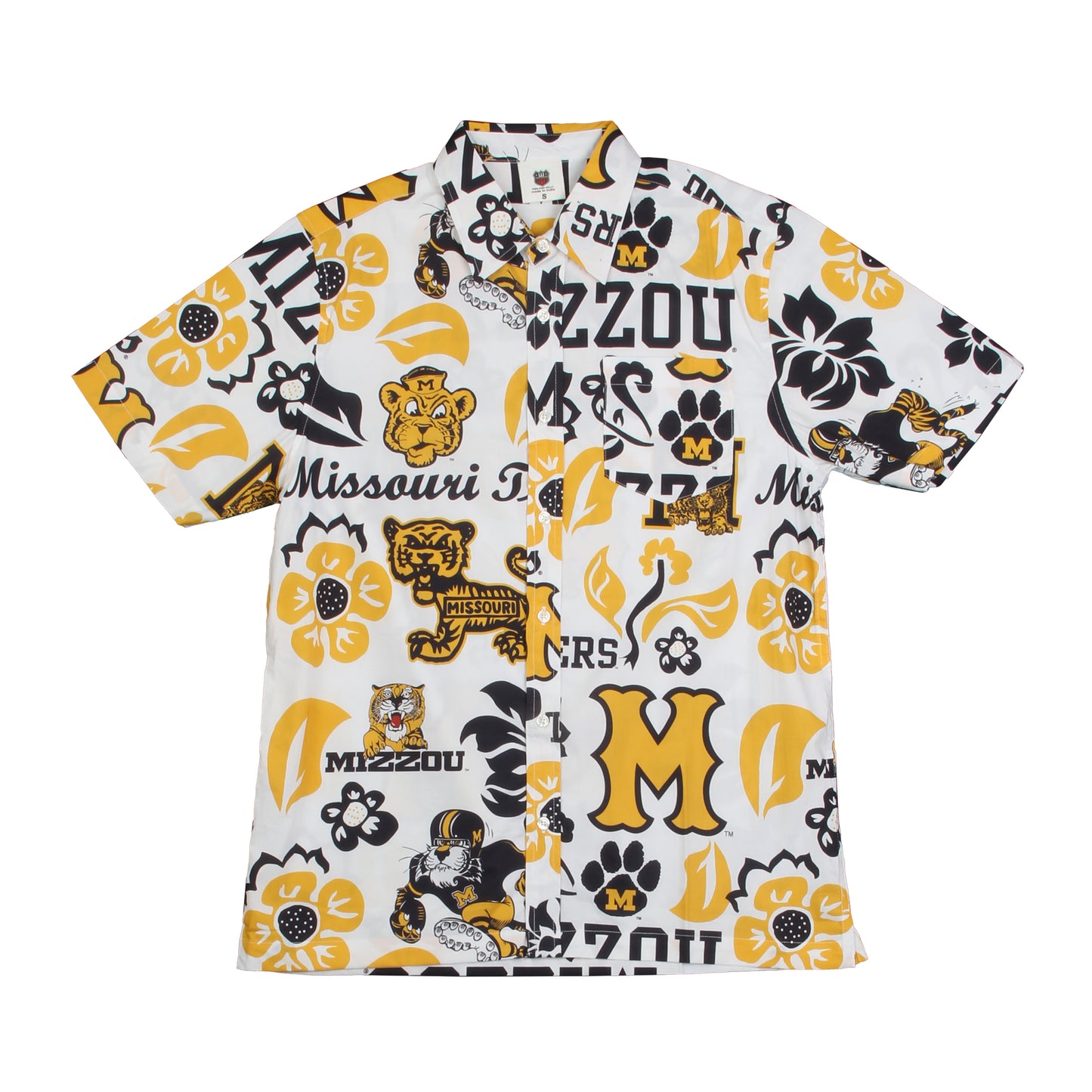 Missouri Tigers Men's Vault Floral Shirt