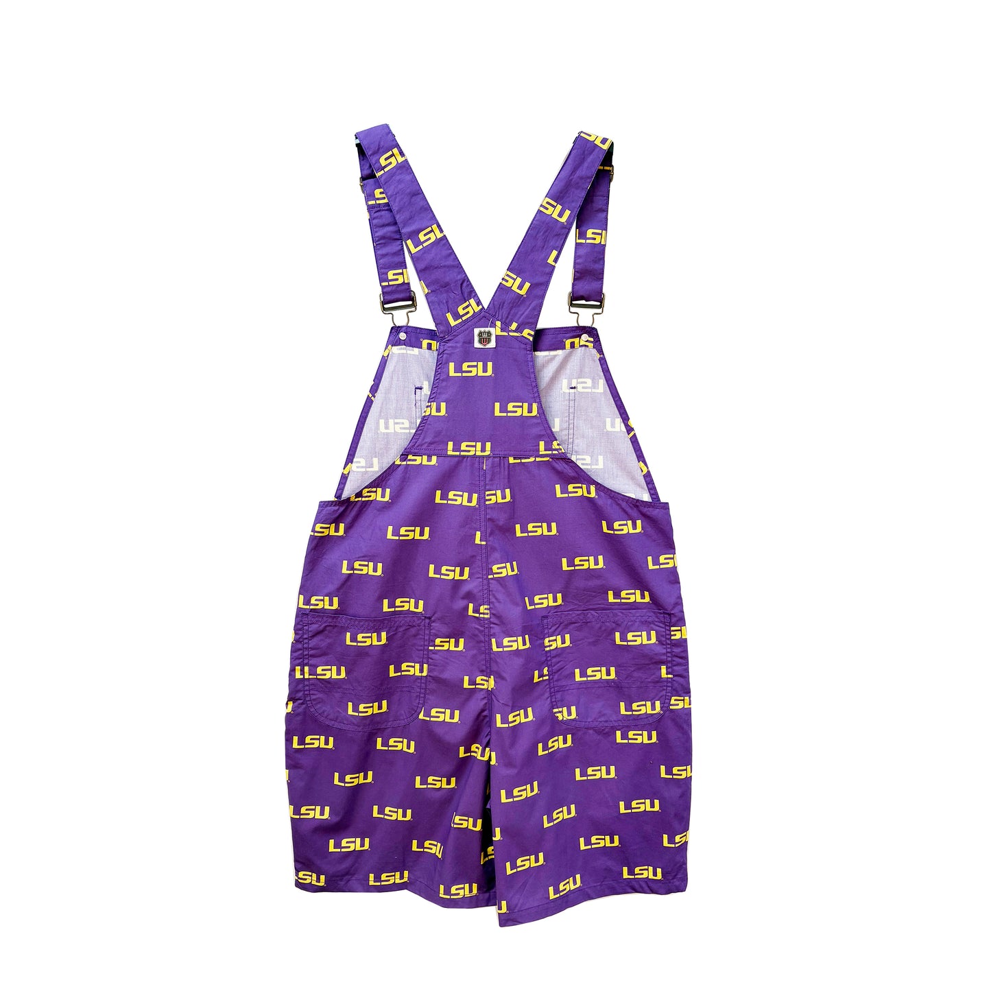 LSU Tigers Adult Short Overall