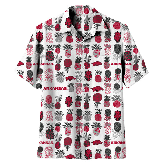 Arkansas Razorbacks Men's Pineapple Shirt