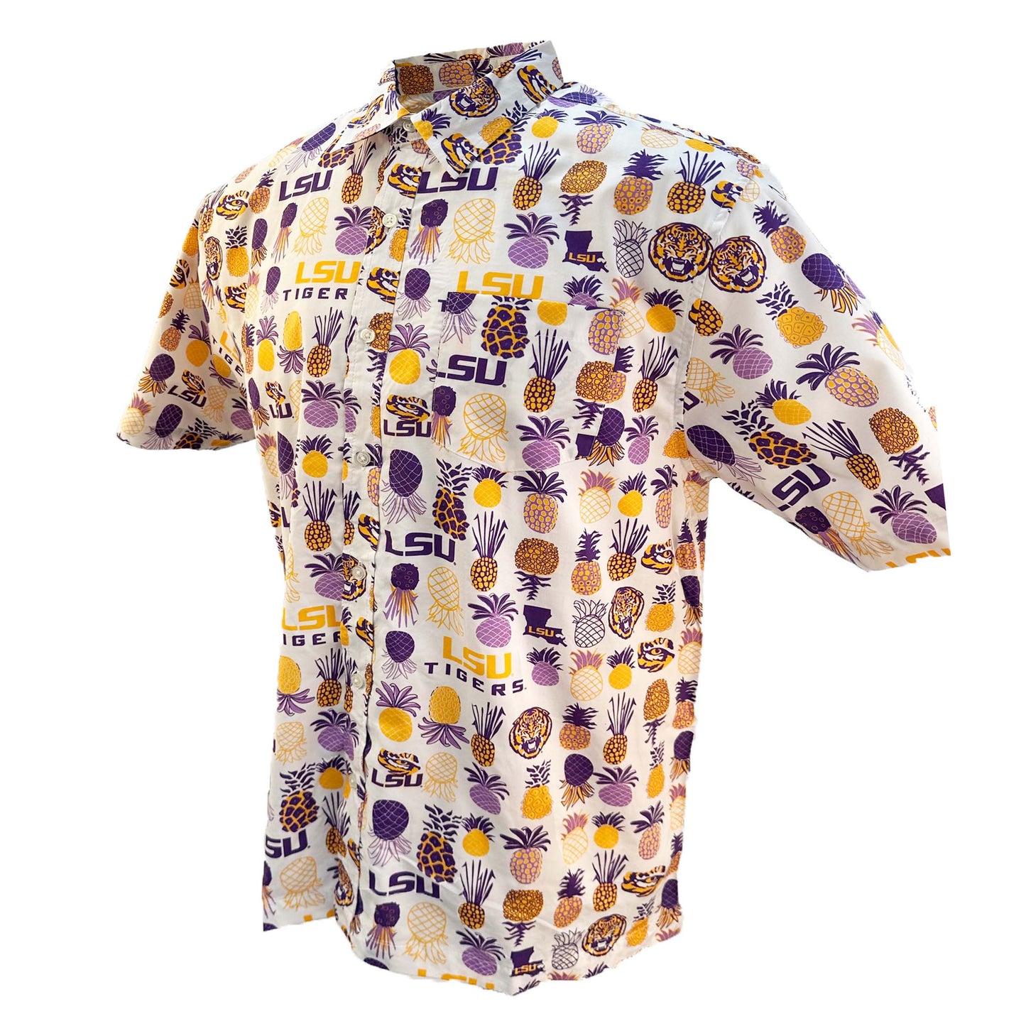 LSU Tigers Men's Pineapple Shirt