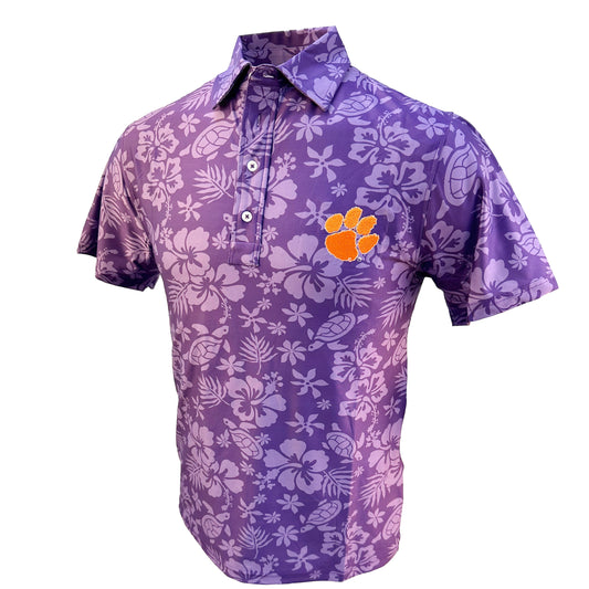 Clemson Tigers Men's Turtle SS Polo