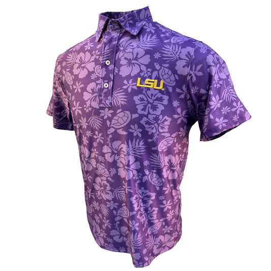 LSU Tigers Men's Turtle SS Polo