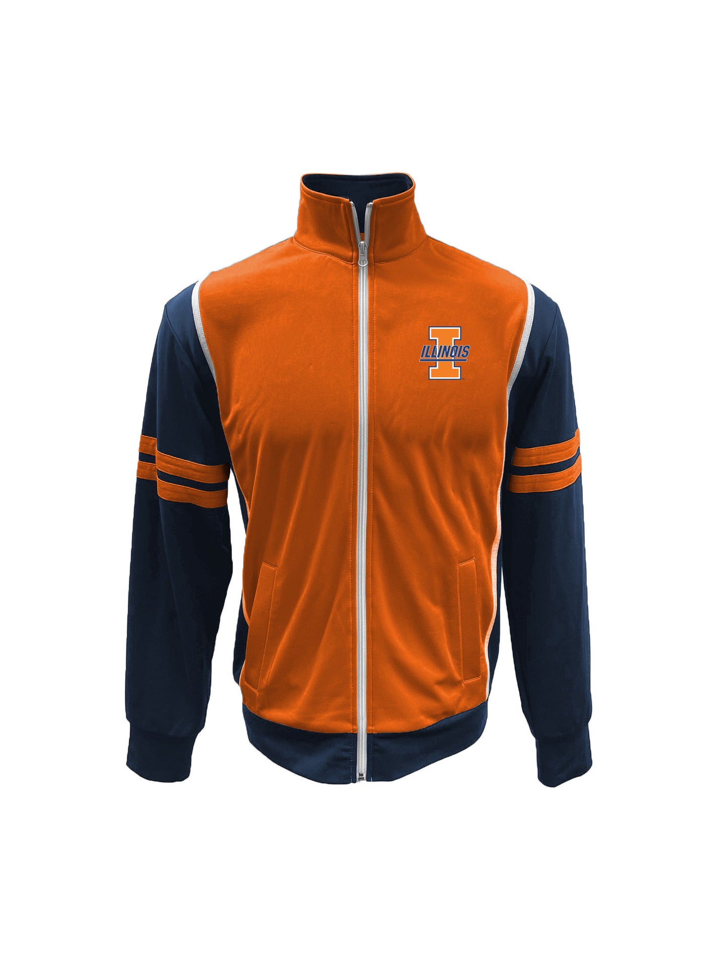 Illinois Fighting Illini Adult Track Jacket