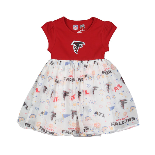Atlanta Falcons NFL Youth Girls Princess Dress