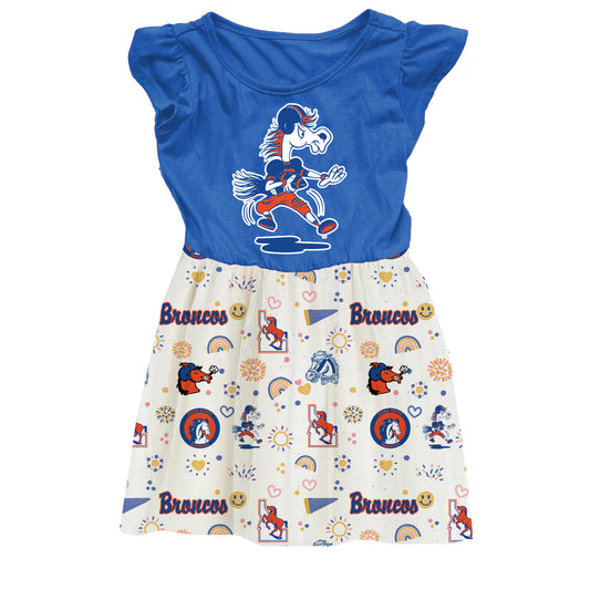 Boise State Broncos Youth Girls Princess Dress