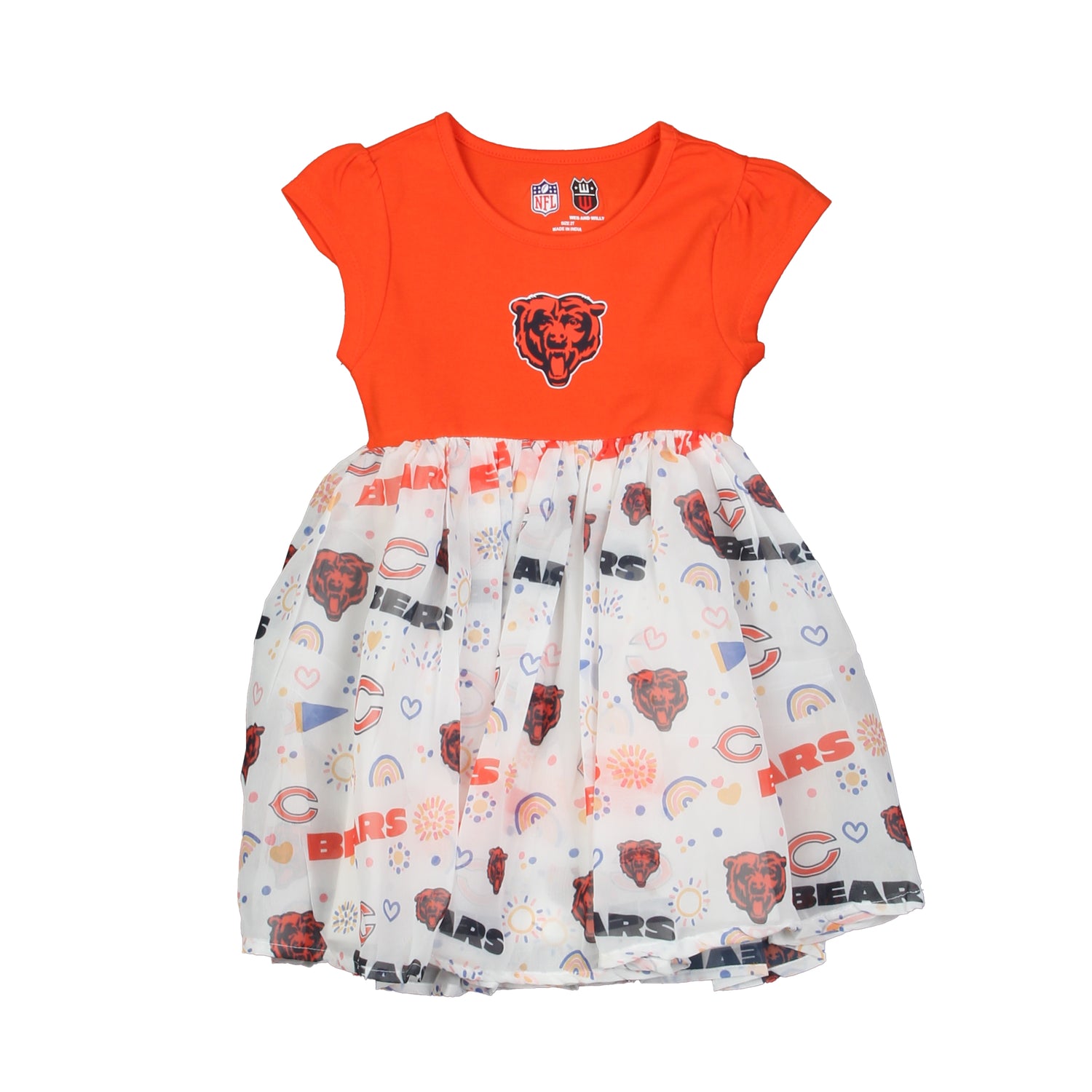 Chicago Bears NFL Youth Girls Princess Dress 2T Chicago Bears NFL Youth Girls Princess Dress 2T
