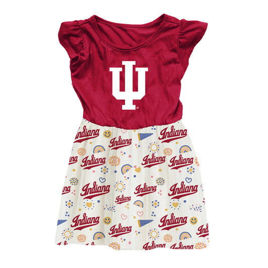 Indiana Hoosiers Youth Girls Princess Dress