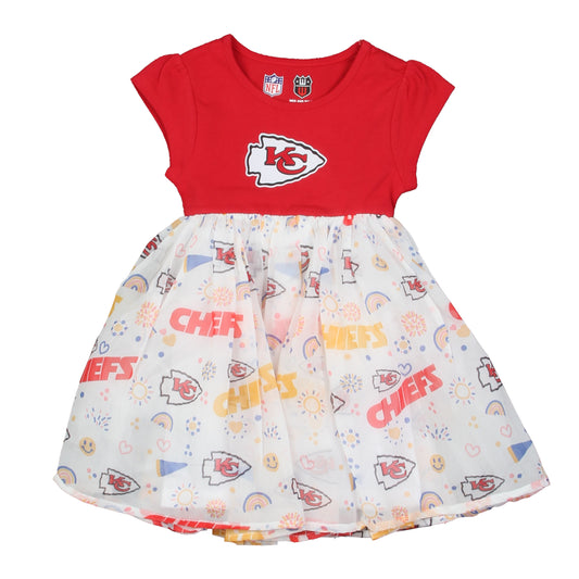 Kansas City Chiefs NFL Youth Girls Princess Dress