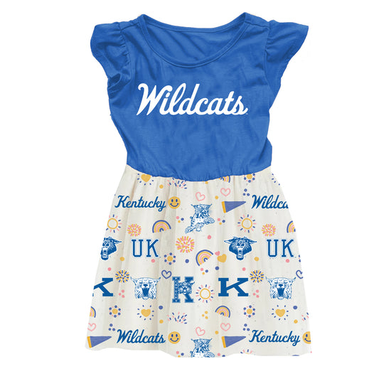 Kentucky Wildcats Youth Girls Princess Dress