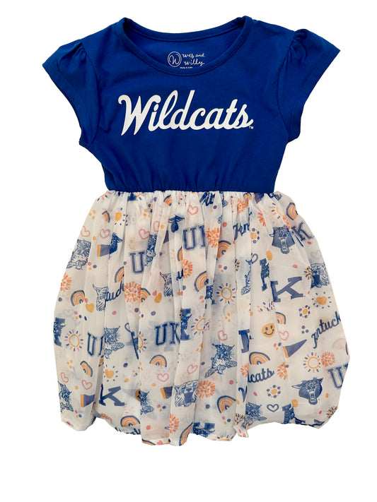 Kentucky Wildcats Youth Girls Princess Dress