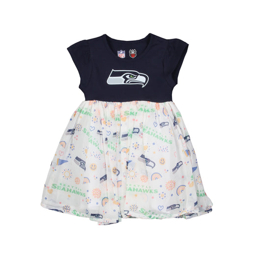 Seattle Seahawks NFL Girls Princess Dress
