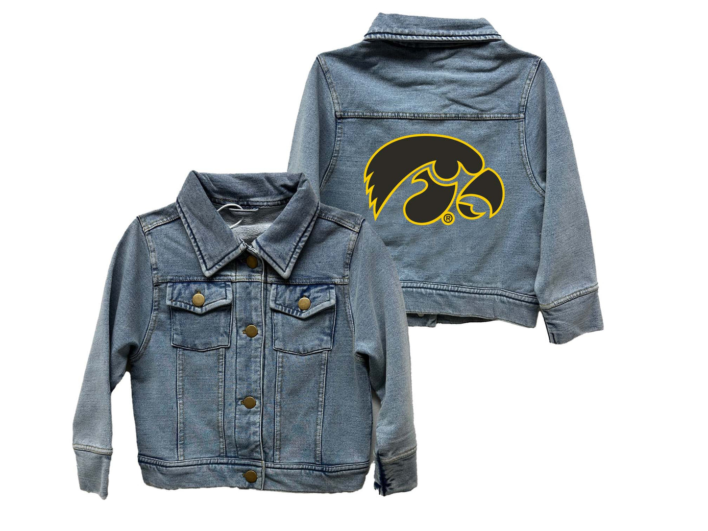 Iowa Hawkeyes Youth Terry Jean Jacket