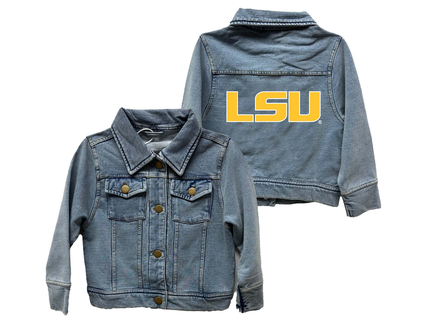 LSU Tigers Youth Terry Jean Jacket