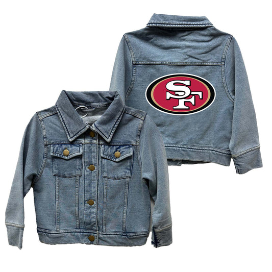 San Francisco 49ers NFL Youth Terry Jean Jacket