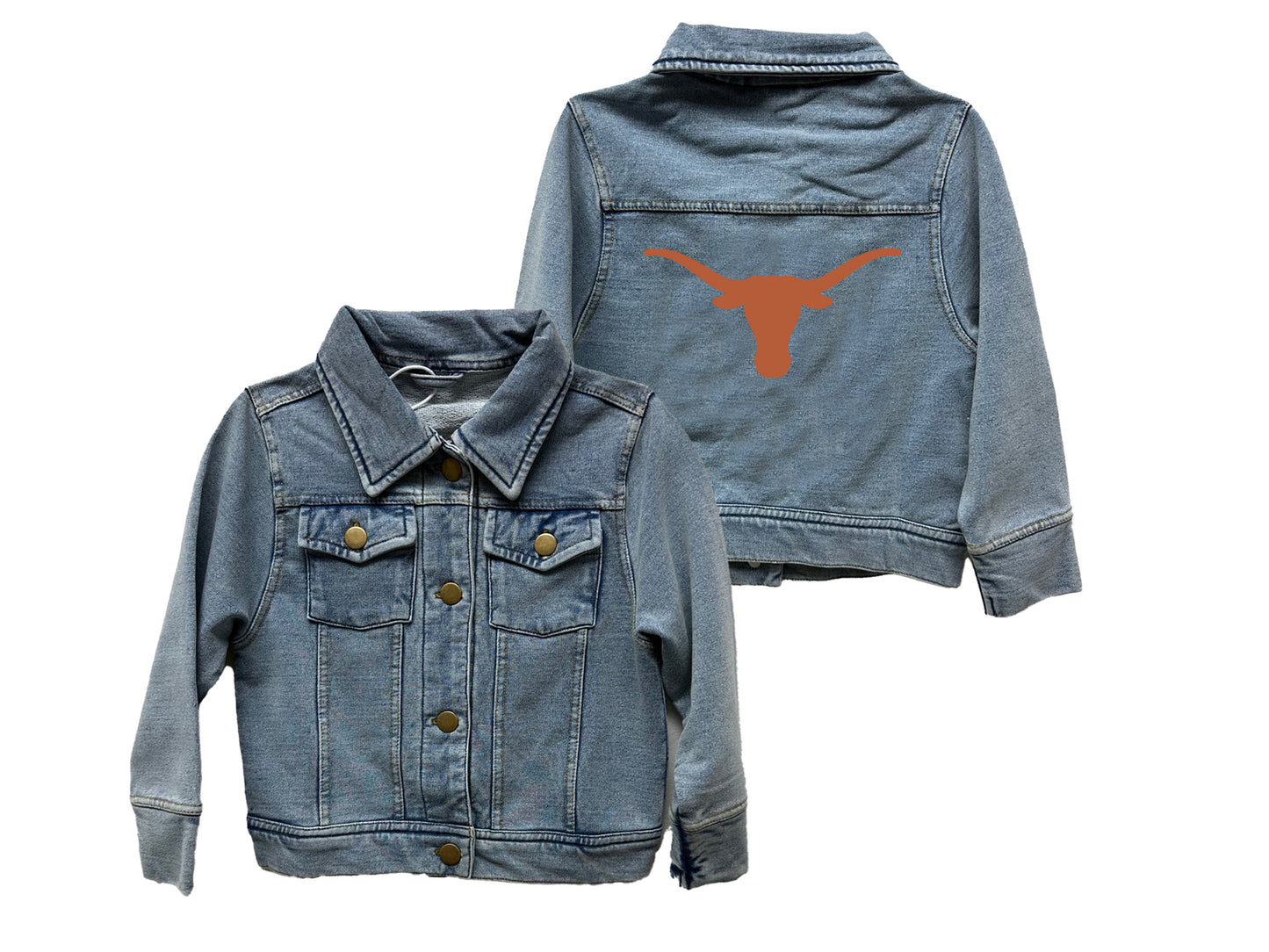 Texas Longhorns Youth Terry Jean Jacket